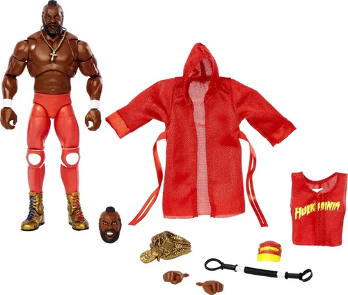 Vista 8 de Mattel WWE Ultimate Edition - Conjunto de figura de acción y accesorios, Alexa Bliss de 6 pulgadas coleccionable con 30 puntos de articulación