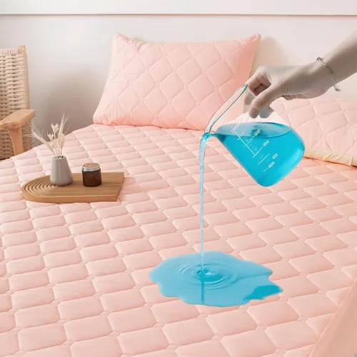 Vista 16 de Protector de colchón impermeable tamaño individual, cubrecolchón de bolsillo profundo de 18 pulgadas, probado en laboratorio, a prueba de fugas