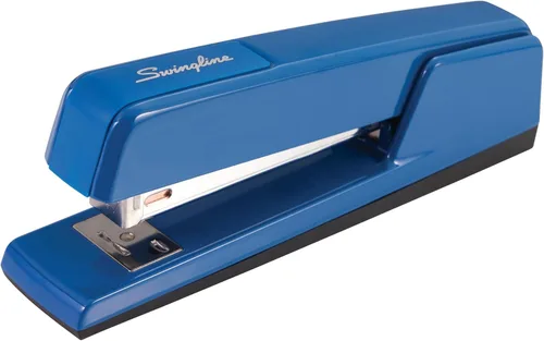 Vista 12 de Swingline Engrapadora, capacidad para 30 hojas, grapadora clásica 747, sin atascos, metal, azul cielo (74708)