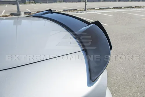 Vista 5 de Reemplazo para Dodge Charger 2015 SRT8 Hellcat Extendido Estilo Trasero Aleta de Borde Tronco con Alerón Wickerbill