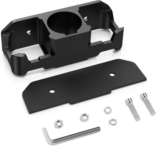 Vista 8 de Organizador de remolque para enchufe de 7 vías MICTUNING, ganchos laterales resistentes para cadena de metal con cable de alambre, accesorios