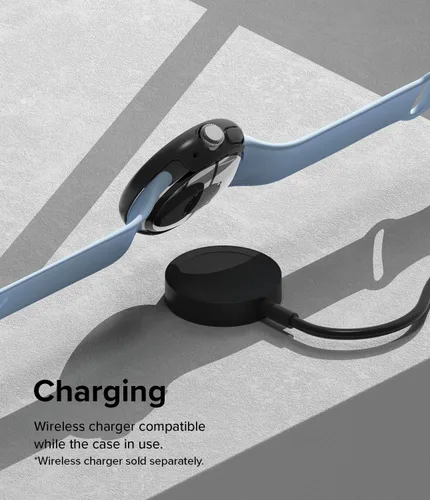 Vista 8 de Ringke - Funda para Google Pixel Watch [delgada, transparente y cromada] Transparente y cromado