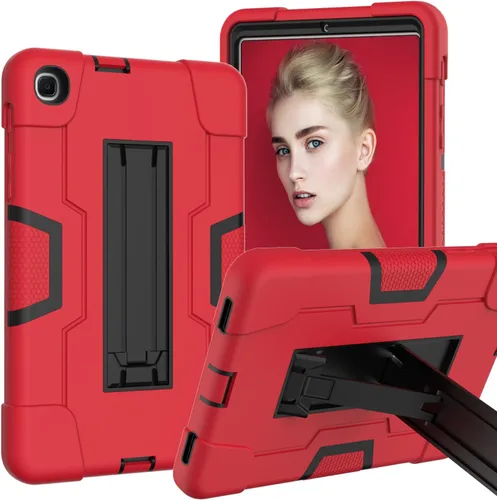 Vista 10 de Funda para Samsung Galaxy Tab A 8.4 2020, resistente policarbonato duro de silicona suave a prueba de golpes, resistente funda protectora de alto