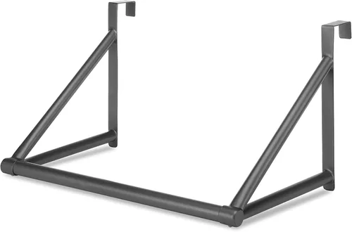 Whitmor Percha para colgar sobre la puerta, color negro