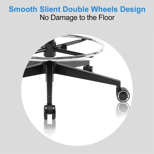 Vista 12 de Silla de dibujo de oficina, silla alta ergonómica de escritorio de oficina, silla de escritorio ajustable de pie, silla ejecutiva para computadora