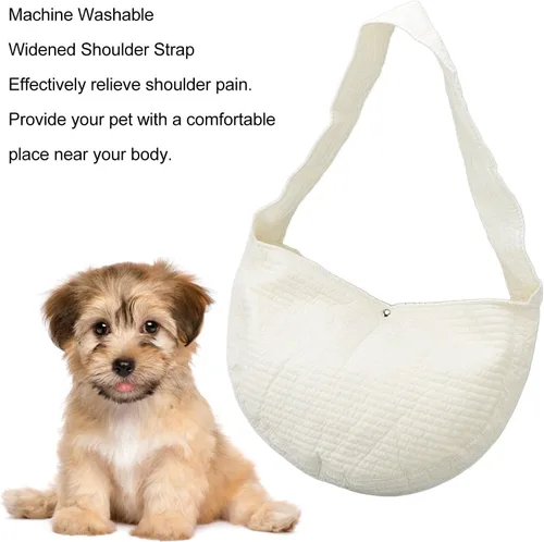 Vista 9 de Transportador reversible para perros pequeños, manos libres, reversible, para cachorros, perros pequeños y gatos, para viajes al aire libre