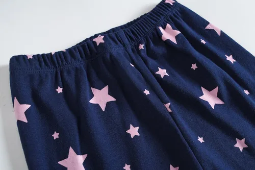 Vista 6 de Dolphin&Fish pijama suave para niños y niñas, 100% algodón, pijama de manga larga para niños