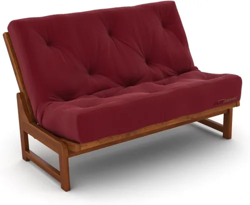 Vista 131 de Nirvana Futons Colchón de futón extra grueso de alta calidad de 10 pulgadas, sarga caqui, fabricado en Estados Unidos