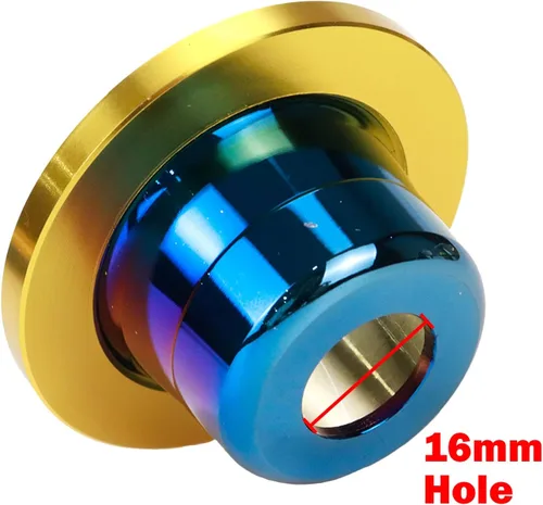 Vista 3 de Modengzhe Protector de choque de rueda deslizante para marco de motocicleta, protección contra caídas, copa de horquilla delantera, ciclomotor