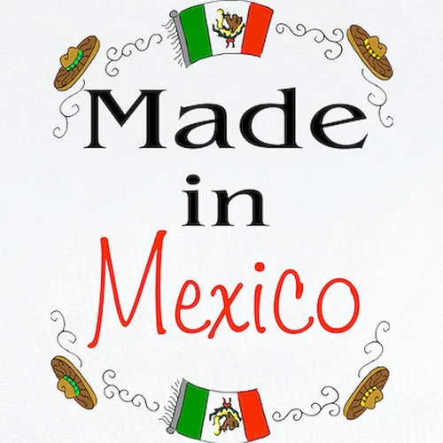 Vista 2 de CafePress Made in Mexico Infant Creeper Baby Bodysuit