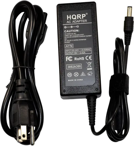 Vista 8 de HQRP - Cargador de repuesto de 19 V y 65 W - Compatible con Harman Kardon Onyx Studio 1 2 3 4 5 6 7 Altavoz Bluetooth inalámbrico - Adaptador
