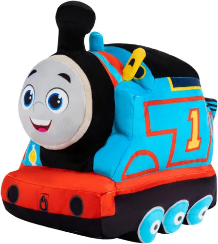 Franco - Ropa de cama para niños con diseño de locomotora de Thomas y amigos, almohada de peluche súper suave, talla única, (producto oficialmente