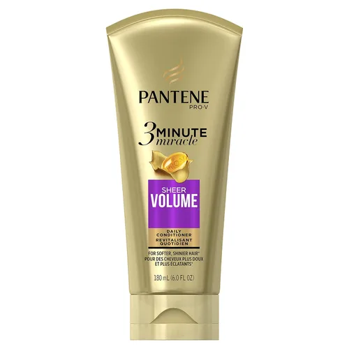 Vista 3 de Pantene Pro-V Sheer Volume Acondicionador, 12 fl oz (el embalaje puede variar)