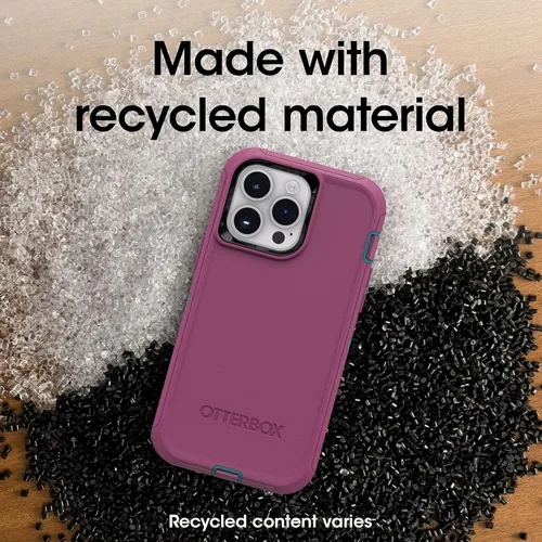 Vista 6 de OtterBox Defender Series Series - Edición sin pantalla para iPhone 14 Pro Max (solamente), CANYON SUN (rosa)