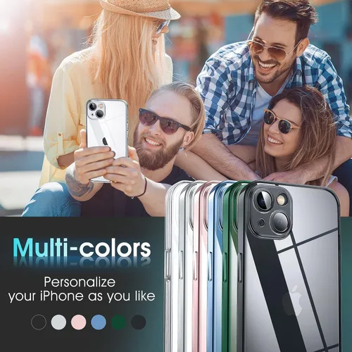 Vista 103 de Supdeal Funda cristalina transparente para iPhone 11, [No se amarillea] [Protección de la cámara] [Probado contra caídas de grado militar] Funda