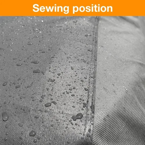 Vista 4 de XCAR Funda impermeable ultraligera para automóvil, protección para todo tipo de clima, resistente al viento y transpirable, se adapta a sedanes
