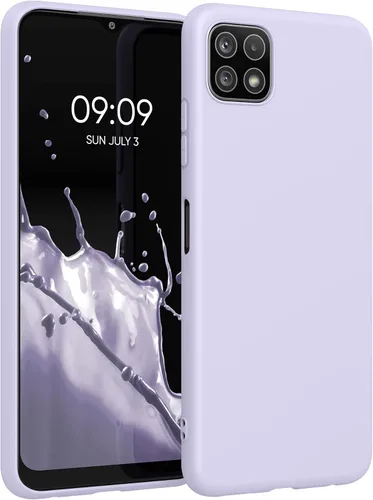 Vista 114 de kwmobile Funda compatible con Samsung Galaxy A12 - Funda protectora de silicona TPU suave y delgada - Verde oscuro mate