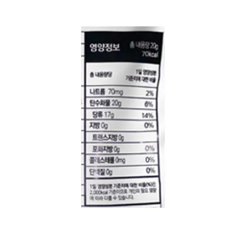 Vista 2 de Dalgona Dulces de azúcar coreanos Oldschool 0.71 oz (paquete de 10)