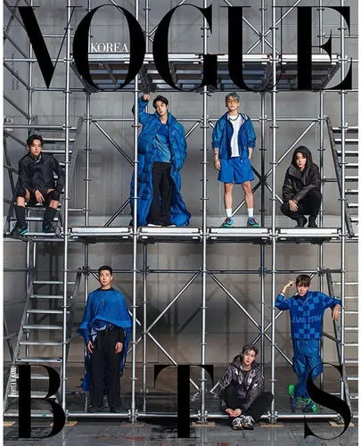 REVISTA VOGUE COREA MAGAZINE ENE 2022 BTS (A ver.) (GQJAN22)