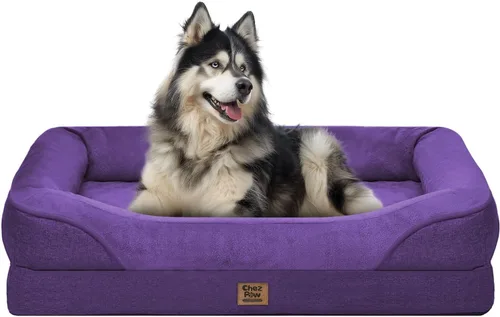 Vista 10 de Cama ortopédica lavable para perros grandes, cama ortopédica extraíble para perros XL con refuerzo, camas extra grandes para perros con funda