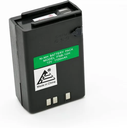 ExpertPower® Batería de radio bidireccional NiMh de 12 V 1100 mAh para Yaesu FNB-12 FNB-12H FT-23 FT-33 FT-73 FT-411 FT-470 FT-728 FT-811 FT-911