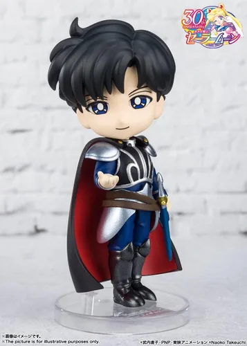 Vista 3 de TAMASHII NATIONS - Pretty Guardian Sailor Moon - Prince Endymion, Bandai Spirits Figuarts Mini figura de acción