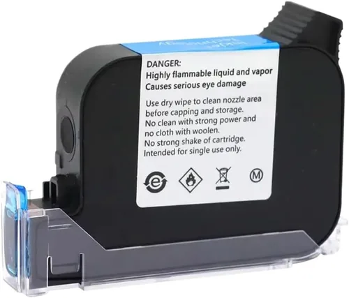 Vista 6 de Cartucho de tinta universal de 0.500 in 2588 de secado rápido, altura de impresión de 1.4 fl oz para impresoras de inyección de tinta de mano