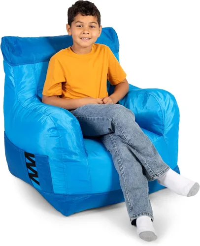 Vista 54 de Big Joe Roma Puf, Sherpa de avena y grafito, gamuza vegana, 3 pies