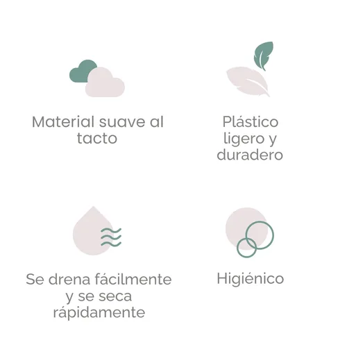 Vista 4 de Angelcare Baño Soporte, Rosado