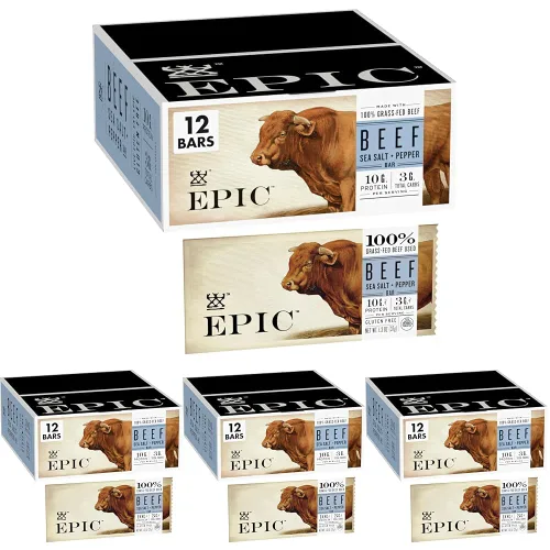 Vista 9 de Epic Barras de tocino y manzana de ternera, Whole30, Paleo Friendly, 12