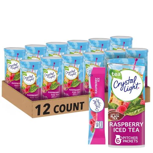 Vista 13 de Crystal Light - Mezcla de bebida en polvo con sabor natural a limonada (paquete de 120 unidades, 12 cajas de 10 paquetes para llevar)