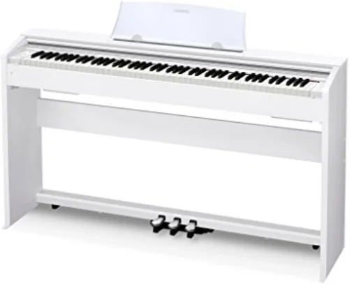 Vista 3 de Casio Privia PX-770 - Piano Digital de Consola de 88 Teclas Pesadas Teclas de Acción de Martillo Escalado Tri-Sensor II Fuente de Sonido AiR, 19