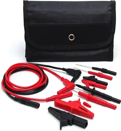 Vista 13 de TH-3-KIT-Base Electrónica Profesional/Kit Electrónico de Conductores de Prueba, Kit de Accesorios de Multímetro, Pinzas de cocodrilo y Sonda