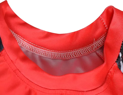 Vista 3 de Traje de baño de dos piezas para niños pequeños, conjunto de natación de manga corta