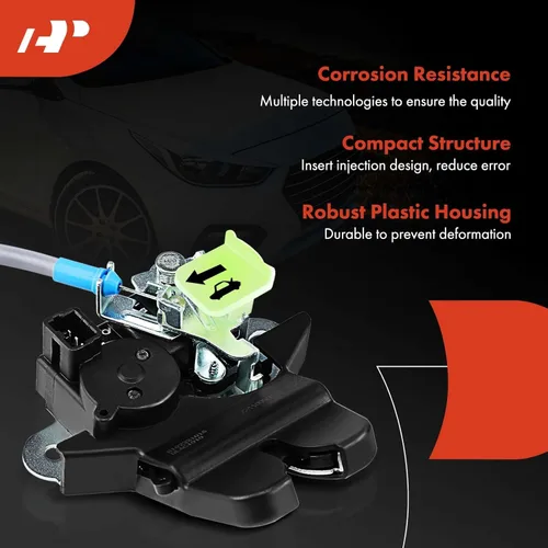 Vista 3 de A-Premium Actuador de Cerradura del Maletero Compatible con Hyundai Sonata 2015 2016 2017 Sedán, Actuador de Cerradura de la Compuerta Trasera