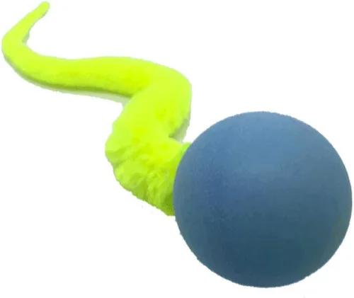 Vista 4 de Dezi Roo Juguete interactivo para gatos Wiggly Pong Ball 2 Pack
