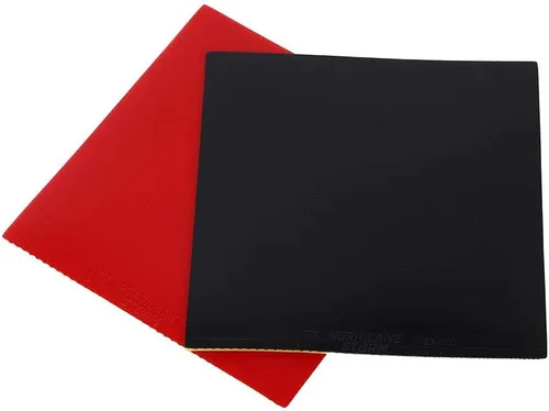 Vista 9 de Dilwe Goma, raqueta de tenis de mesa de goma deportiva accesorio de repuesto (rojo)