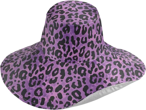 Vista 16 de MNSRUU Wide Brim Hats Skull Sun Hat Packable Sun Visors Floppy Summer Beach Hat for UV Protection