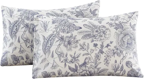 Vista 11 de Ecocott Fundas de almohada 100% algodón natural, tamaño estándar, color verde aguacate, paquete de 2 fundas de almohada con cierre de sobre