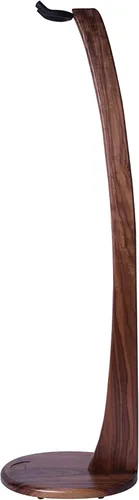 Vista 3 de Ruach Soporte de madera original para bajo Galanta, hecho a mano de nogal