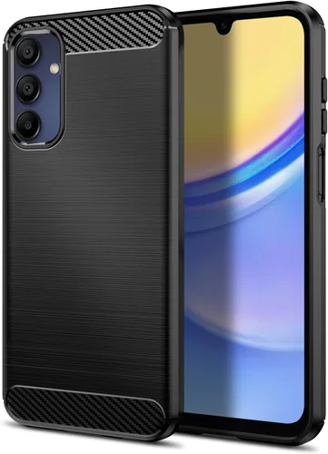 Vista 99 de Funda Qiinogow compatible con Samsung Galaxy A23 4G/5G, cubierta delgada para teléfono con absorción de golpes, funda protectora de fibra de carbono