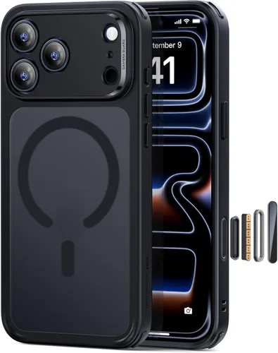 Vista 18 de ESR Funda para iPhone 11, compatible con MagSafe, protección de grado militar a prueba de golpes, funda magnética para iPhone 11, funda híbrida