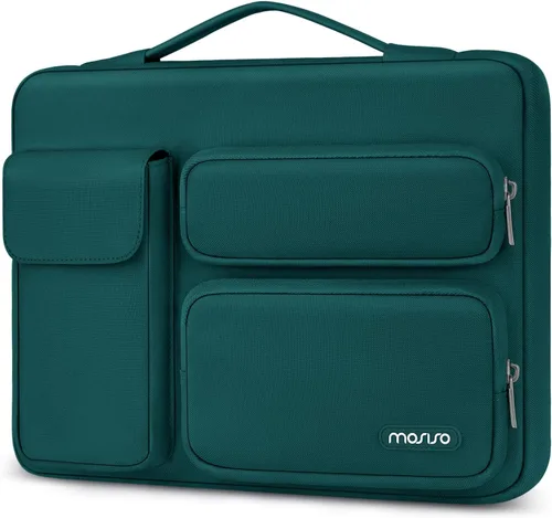 Vista 16 de MOSISO 360 Protective Laptop Case 13 inch, Laptop Sleeve Compatible with MacBook Air 13 inch M5 M4 M3 M2 M1 2026-2018 / Neo/Pro 13 M2 M1, Side Open