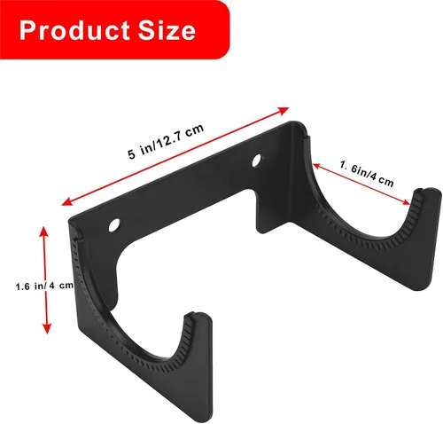 Vista 3 de Soporte para tabla de planchar para montaje en pared, gancho oculto para tabla de planchar con pierna en T para cuarto de servicio, cuartos
