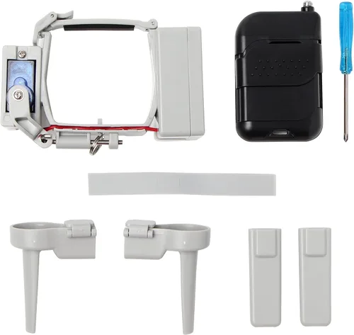 Vista 7 de Mini 2 Airdrop Dispositivo de entrega de transporte de carga útil, drones de regalo, suministros de rescate de línea de pesca, dispositivo