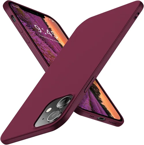 Vista 8 de X-level Funda compatible con iPhone 12/iPhone 12 Pro, ultrafina, suave, flexible, de poliuretano termoplástico, acabado mate, agarre delgado, funda