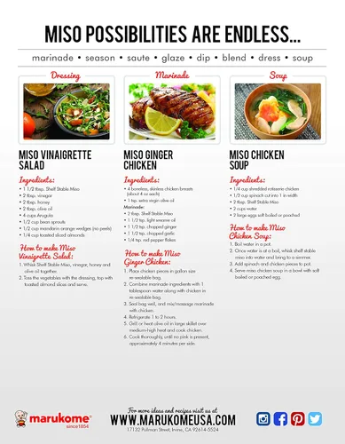 Vista 4 de Marukome Miso vegano sin gluten, 13.2 onzas