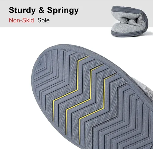 Vista 6 de FamilyFairy Pantuflas cómodas y ligeras de espuma viscoelástica antideslizantes para interiores y exteriores