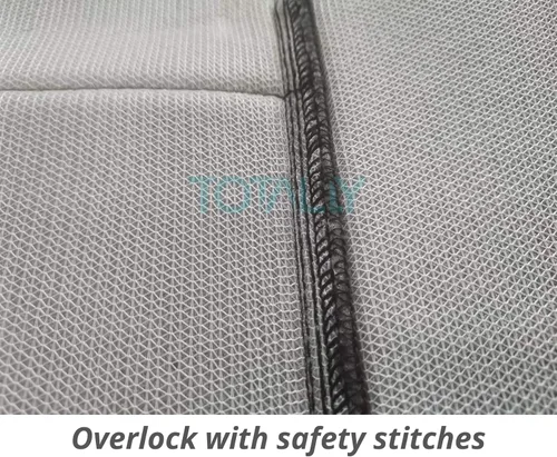 Vista 6 de Fundas para asientos de automóvil, Negro y bronceado