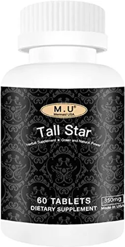 Tall Star - La mejor estrella de apoyo de altura, cápsulas de hueso para el desarrollo del crecimiento mágico, maximizador para adolescentes, niños,